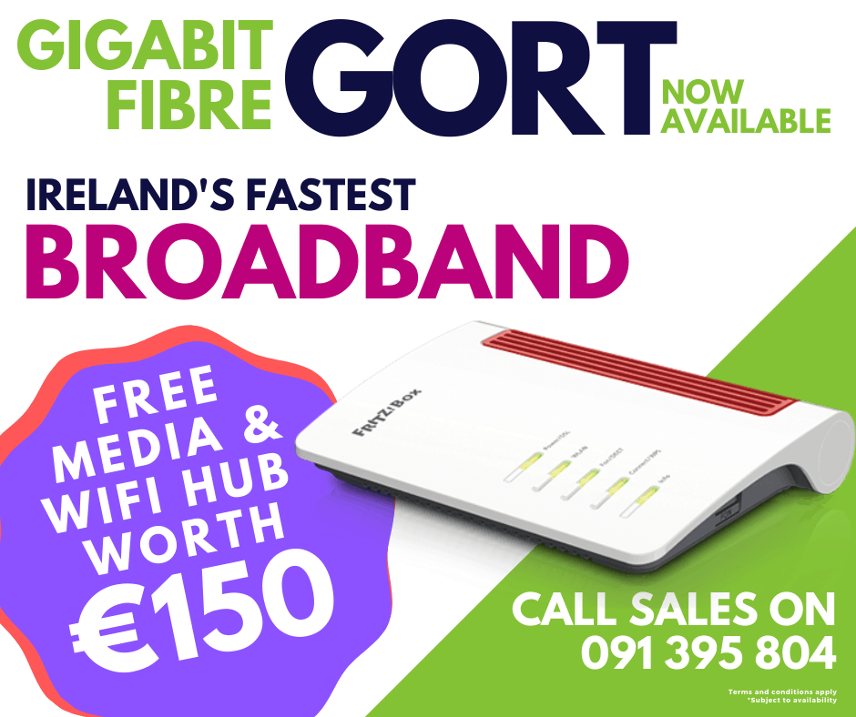 GIGABIT BROADBAND IN GORT, Lightnet Broadband