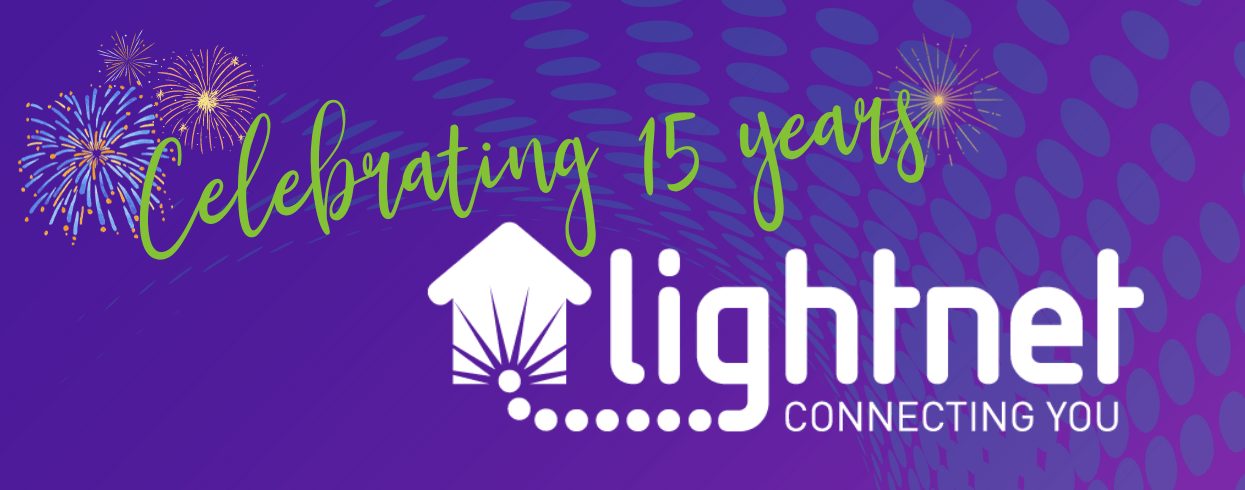 Lightnet is 15 years in operation, Lightnet Broadband